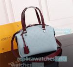 Supper Clone L---V Mahina Asteria Blue Genuine Leather Bag